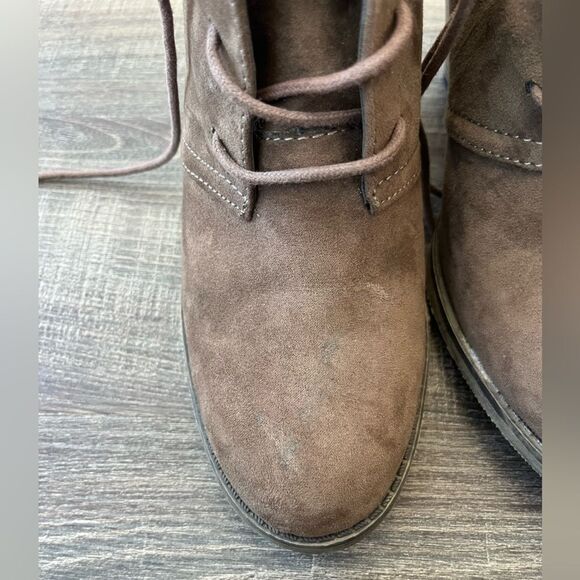 MIA Shawna Ankle Tie Booties Size 8 Women’s Brown Cottage - Picture 6 of 15